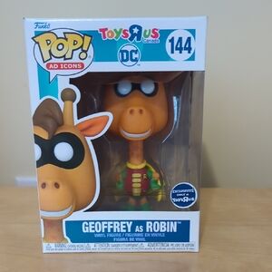 Funko Geoffrey as Robin Pop Figure - Yellow and Green